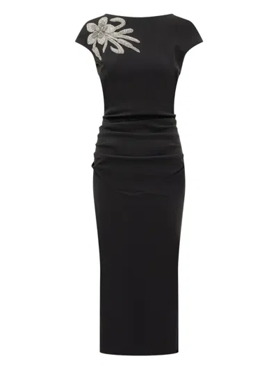 Chiara Boni La Petite Robe Hesup Handmade-embroidery Midi Dress