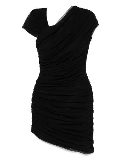 Chiara Boni La Petite Robe Hitoshi Midi Dress In Black