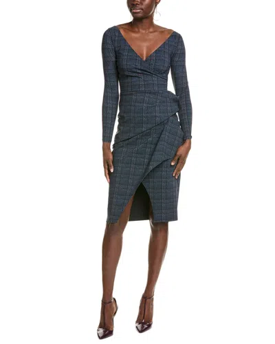 Chiara Boni La Petite Robe Irida Midi Dress In Black