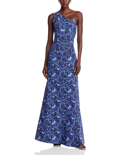 Chiara Boni La Petite Robe Iriza Long Print Dress In Corsica