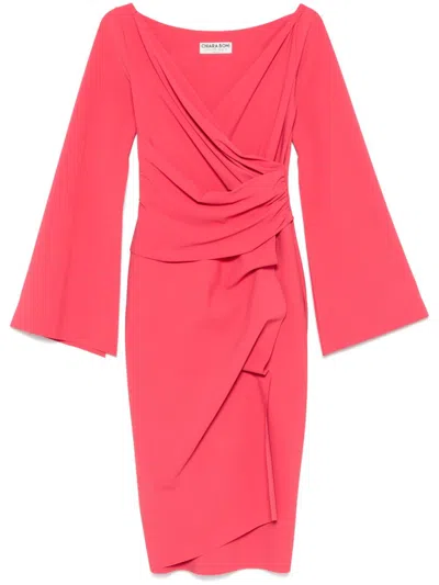 Chiara Boni La Petite Robe Kleid Florien V-neck Dress In Pink