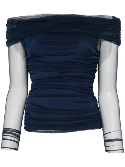 Chiara Boni La Petite Robe Izumo Top In Blue