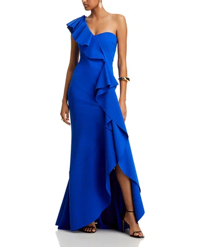 CHIARA BONI LA PETITE ROBE KAFU RUFFLED GOWN