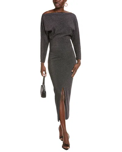 Chiara Boni La Petite Robe Kaite Starry Midi Dress In Gray