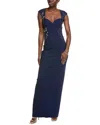 Chiara Boni La Petite Robe Kingai Gown In Blue