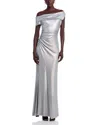 Chiara Boni La Petite Robe Koppany Splendid Gown In Silver