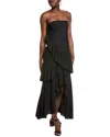 Chiara Boni La Petite Robe Leonarda Maxi Skirt In Black