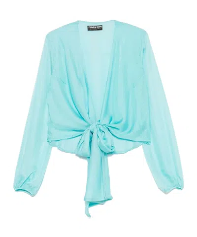 CHIARA BONI LA PETITE ROBE TAKAO BLOUSE