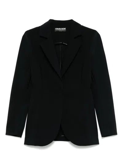 Chiara Boni La Petite Robe Lua Blazer In Black