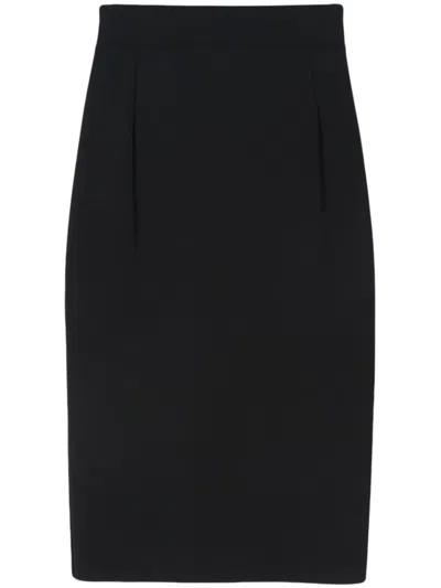 Chiara Boni La Petite Robe Lumi Midi Skirt In Black