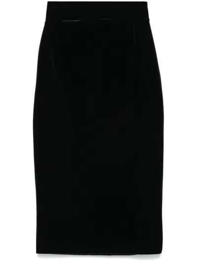 CHIARA BONI LA PETITE ROBE LUMI VELVET SKIRT