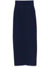 Chiara Boni La Petite Robe Luminette Midi Skirt In Blue
