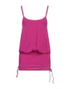 Chiara Boni La Petite Robe Mare Woman Top Garnet Size Xl Polyamide, Elastane In Red