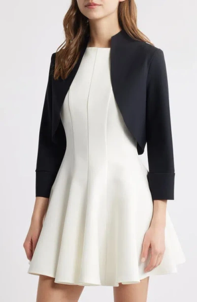 Chiara Boni La Petite Robe Mativel Bolero In Nero