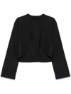 Chiara Boni La Petite Robe Mativel Jacket In Black