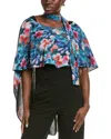 Chiara Boni La Petite Robe Miele Mesh Poncho