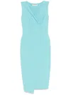 Chiara Boni La Petite Robe Morie Midi Dress In Blue