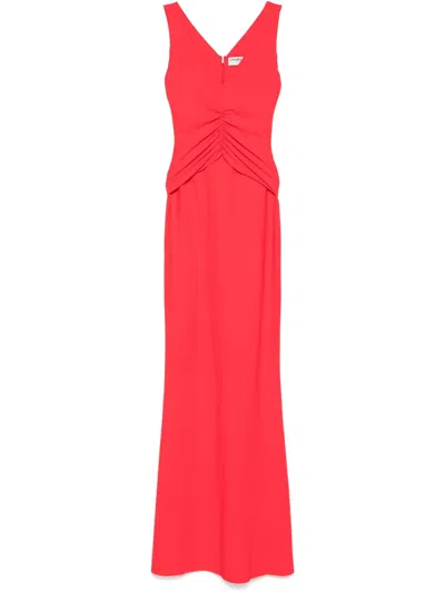 Chiara Boni La Petite Robe Naoki Gown In Red