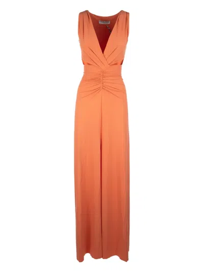 Chiara Boni La Petite Robe Naoya Dress In Orange Blush