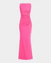 Chiara Boni La Petite Robe Ogai Sequin-embroidered Mermaid Gown In Spicy Pink