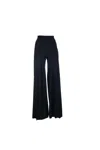 Chiara Boni La Petite Robe Woman Pants Black Size 6 Polyamide, Viscose, Elastane, Polyester In Blue