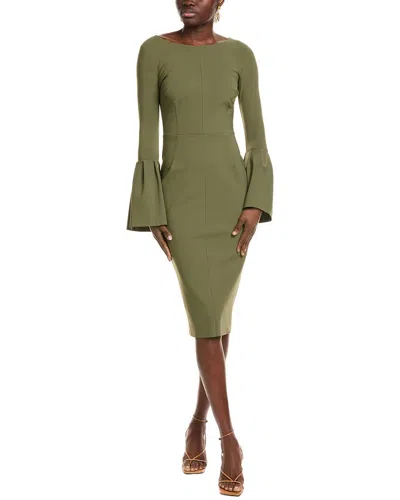 Chiara Boni La Petite Robe Petera Midi Dress In Green