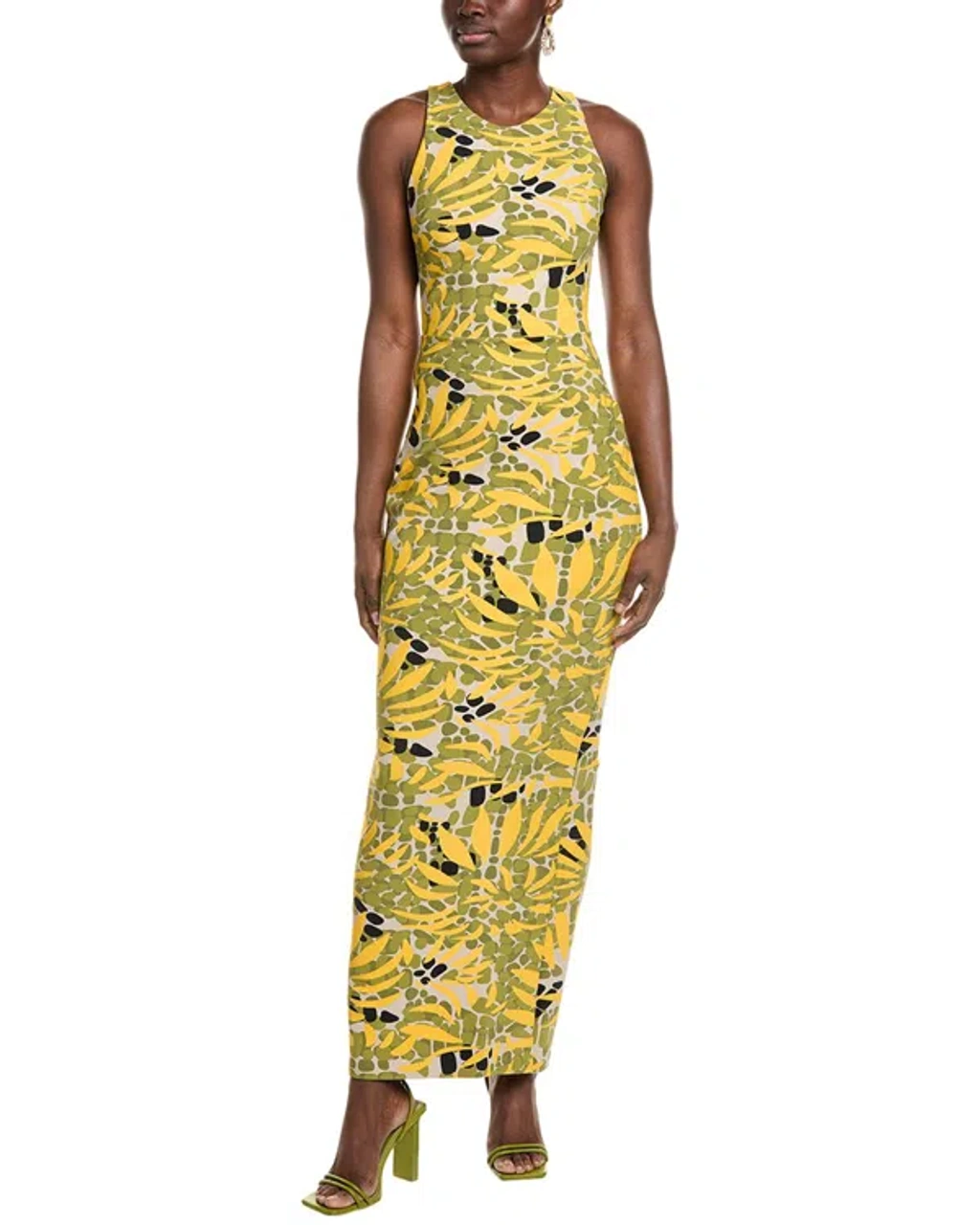 Chiara Boni La Petite Robe Sabriele Maxi Dress In Yellow | ModeSens
