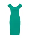 Chiara Boni La Petite Robe Off-the-shoulder Fitted Dress