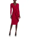Chiara Boni La Petite Robe Sayon Midi Dress In Red