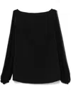 CHIARA BONI LA PETITE ROBE SHANTI ILLUSION BLOUSE