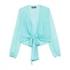 Chiara Boni La Petite Robe Mativel Jacket In Blue