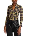 Chiara Boni La Petite Robe Shohreh Collared Top In Catene