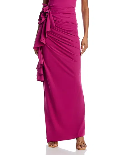 Chiara Boni La Petite Robe Sirya Cover Up Skirt In Beetroot