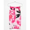 Chiara Boni La Petite Robe Floral-print Midi Skirt In Pink