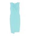 Chiara Boni La Petite Robe Morie Midi Dress In Blue