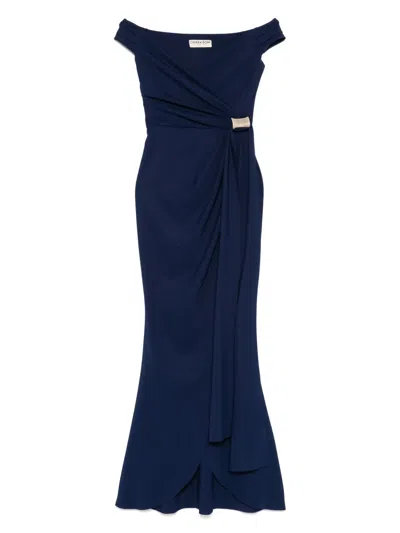 Chiara Boni La Petite Robe Sojuro Maxi Dress In Blue