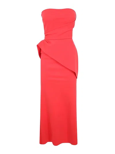 Chiara Boni La Petite Robe Vestido Largo - Rojo