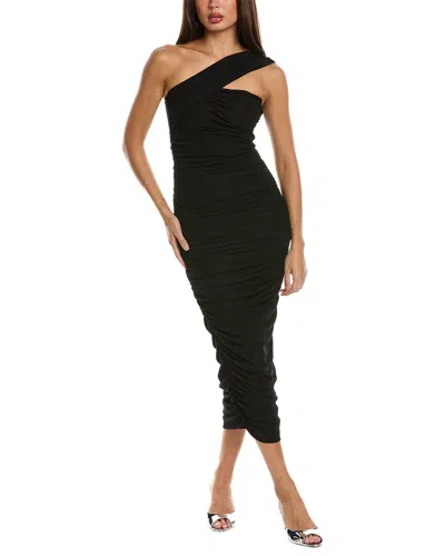 Chiara Boni La Petite Robe Tazia Slinky Midi Dress In Black | ModeSens