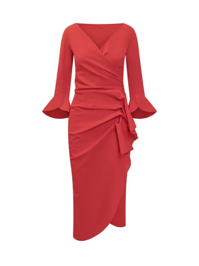 Chiara Boni La Petite Robe Triwan Dress In Red