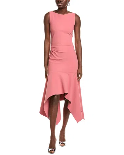 Chiara Boni La Petite Robe Valtis Midi Dress In Pink