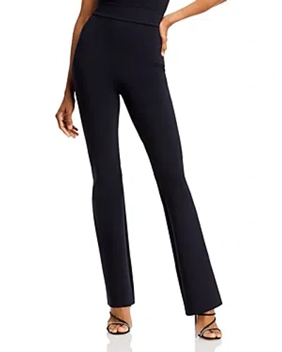 Chiara Boni La Petite Robe Venusette High Waist Pants In Black