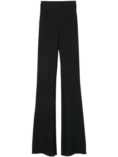Chiara Boni La Petite Robe Venusette Hw Trousers In Black  