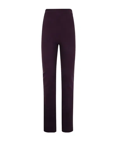 Chiara Boni La Petite Robe Venusette Hw Trousers In Black
