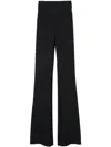 Chiara Boni La Petite Robe Venusette Jersey Trousers By Chiara Boni In Black  