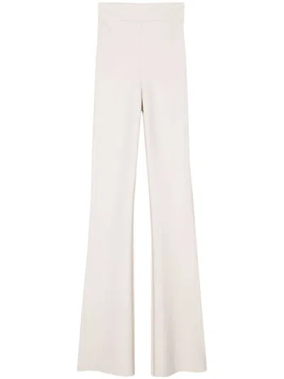 Chiara Boni La Petite Robe Venusette Hw Trousers In White