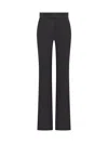 Chiara Boni La Petite Robe Venusette High-waist Straight-leg Pants