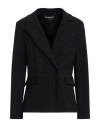 Chiara Boni La Petite Robe Woman Blazer Black Size 12 Polyamide, Elastane