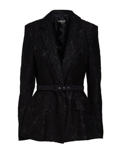 Chiara Boni La Petite Robe Woman Blazer Black Size 4 Polyamide, Elastane