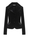 Chiara Boni La Petite Robe Woman Blazer Black Size 8 Polyester, Polyamide, Elastane In Black
