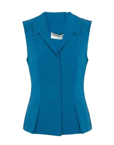 Chiara Boni La Petite Robe Woman Blazer Deep Teal Size 2 Polyamide, Elastane In Green